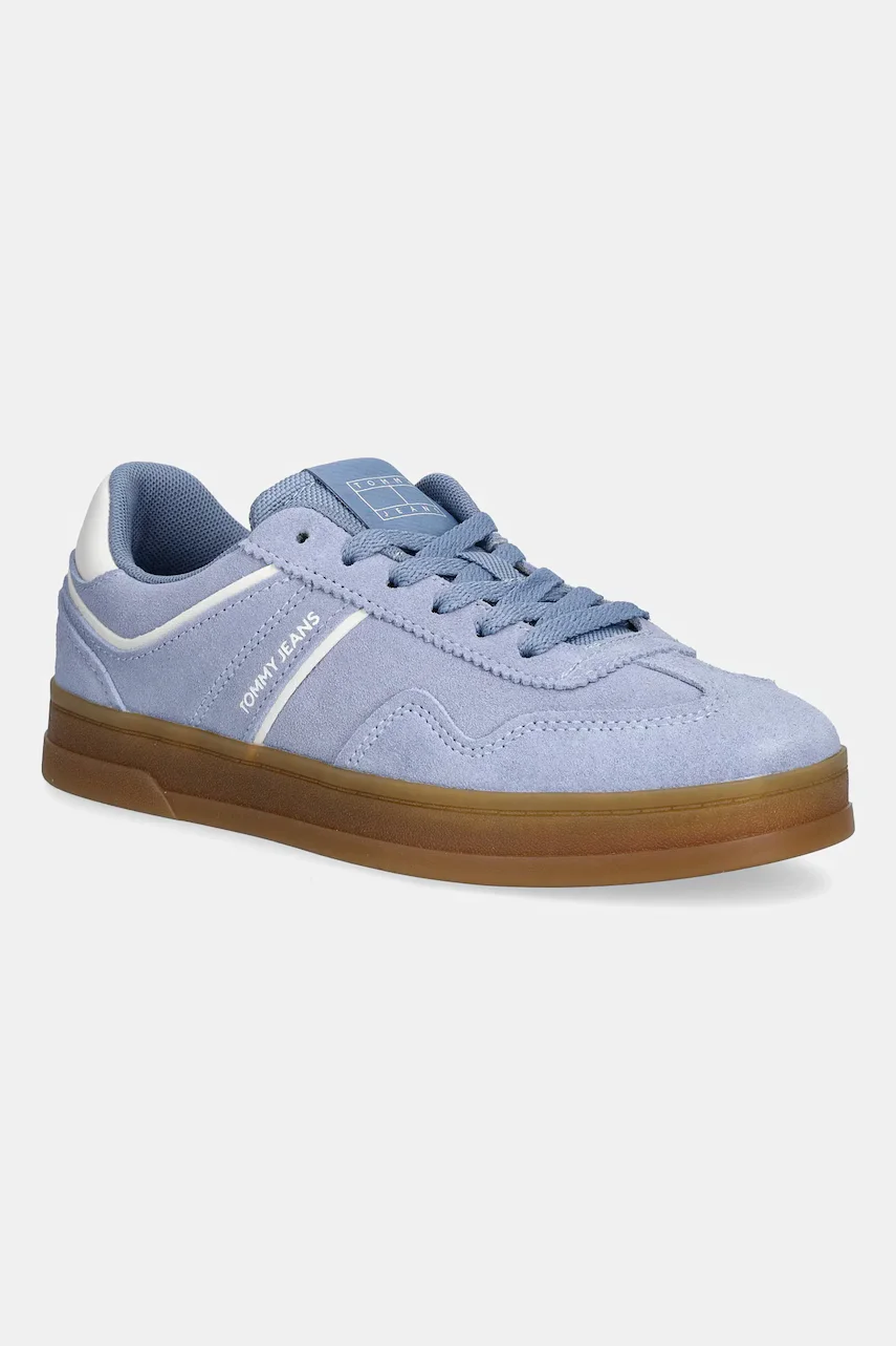 Tommy Jeans Велурени маратонки THE GREENWICH SUEDE