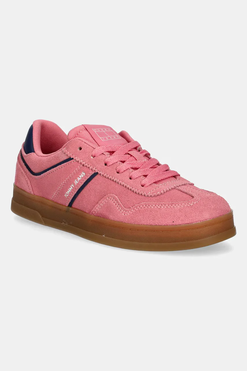 Tommy Jeans Велурени маратонки THE GREENWICH SUEDE