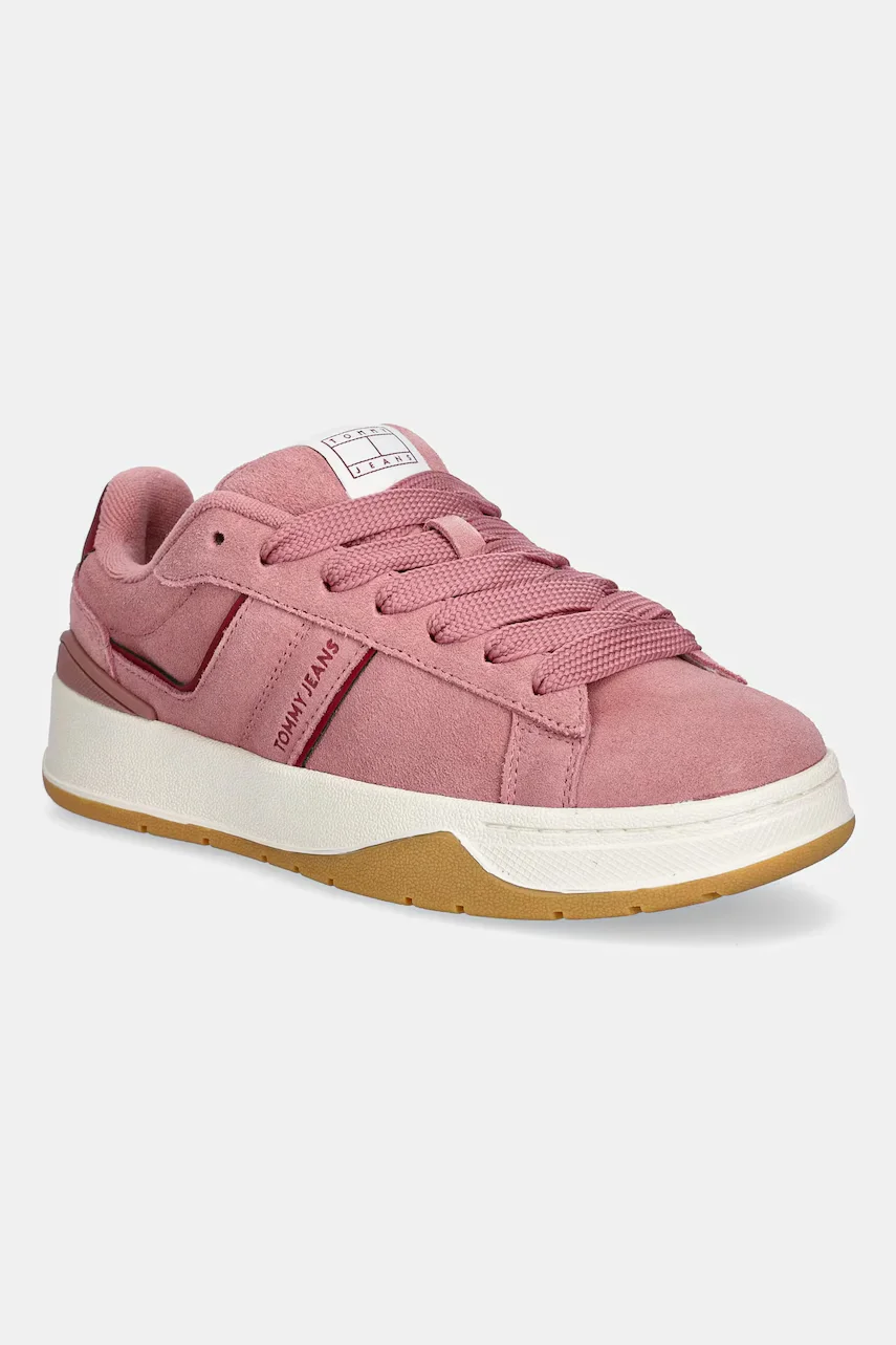 Tommy Jeans Велурени маратонки TJW SKATE SNEAKER
