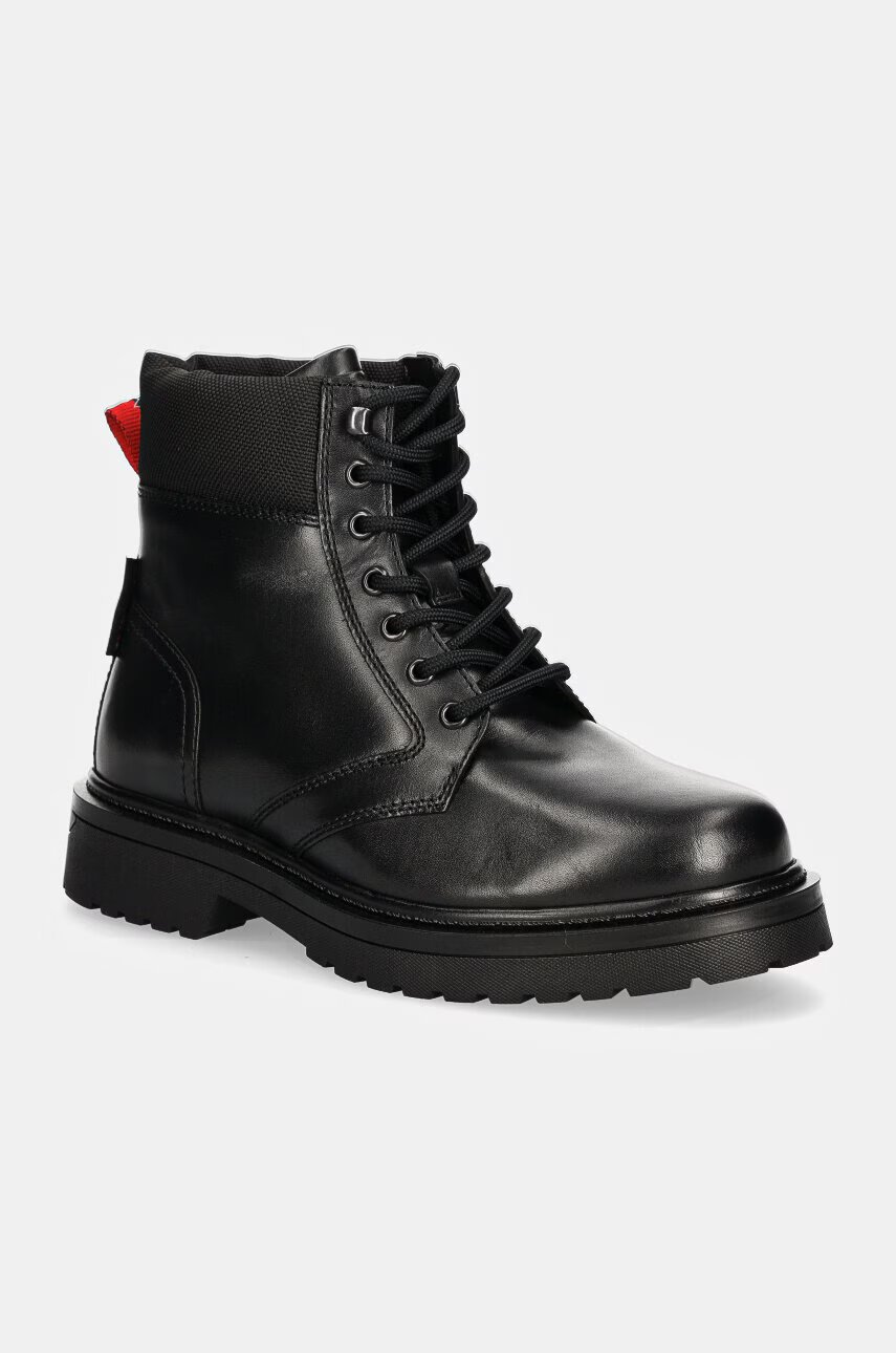 Tommy Jeans Високи обувки TJM LACE UP BOOT