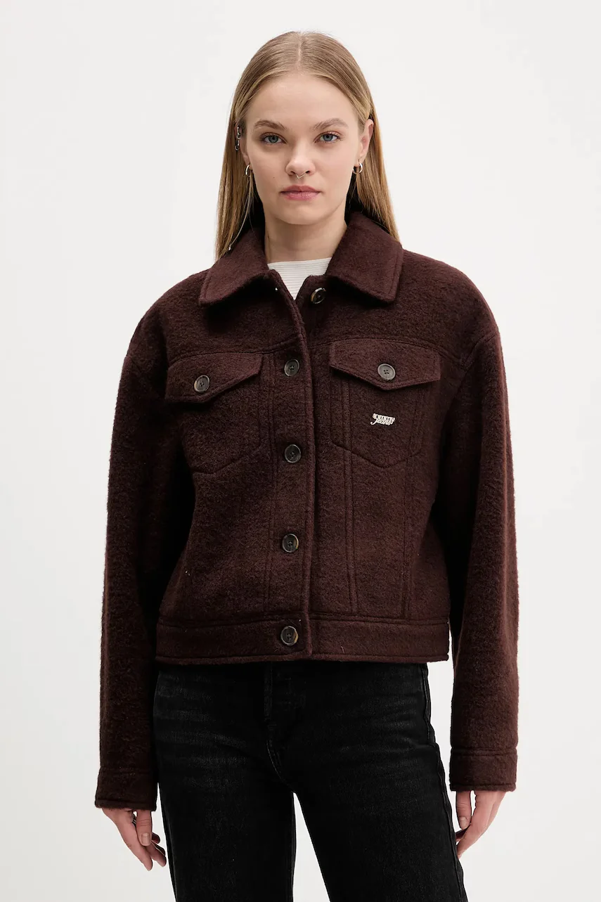 Tommy Jeans Яке с вълна