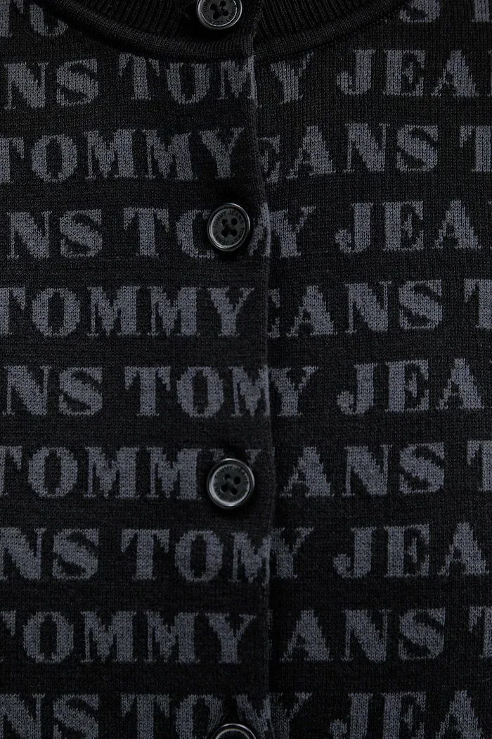 Tommy Jeans Жилетка дамска в черно от лека материя DW0DW22030