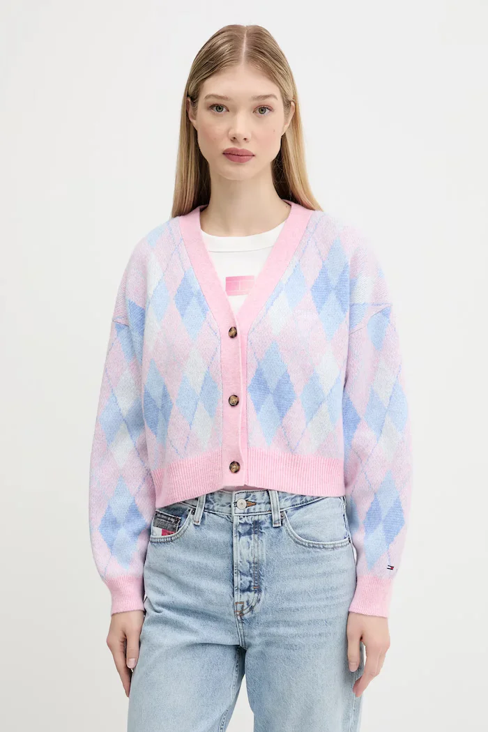Tommy Jeans Жилетка дамска в синьо DW0DW21180