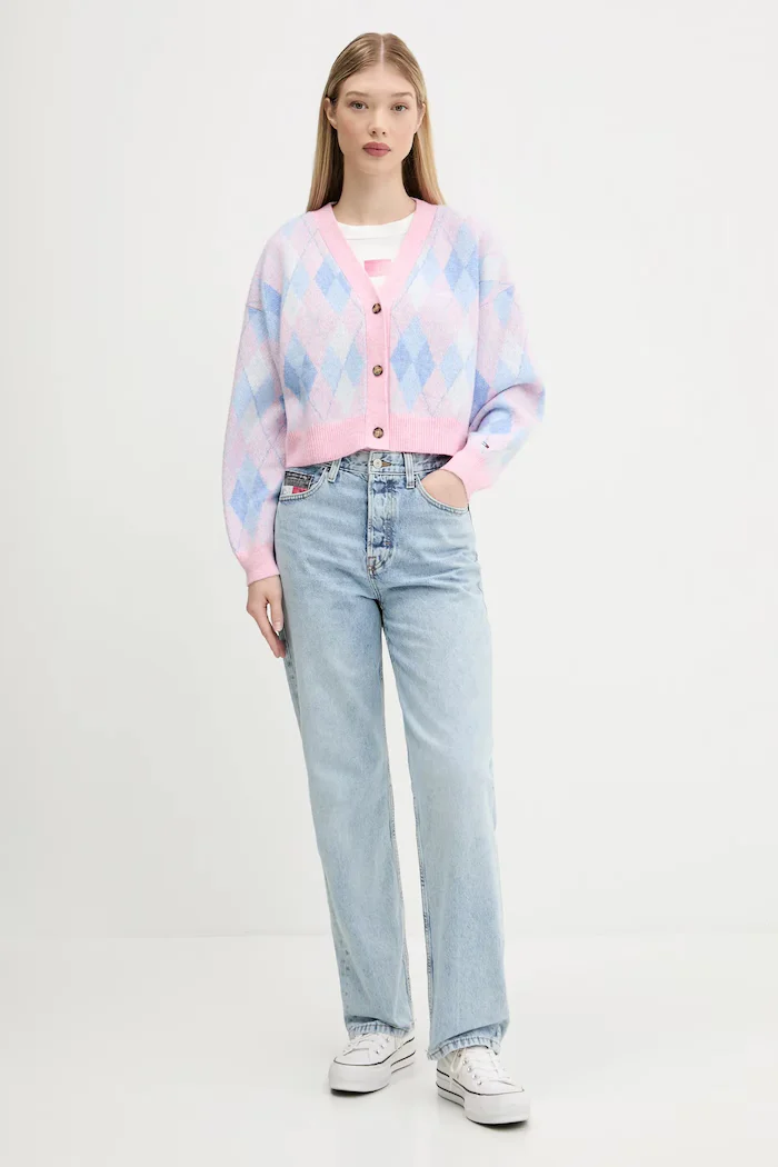 Tommy Jeans Жилетка дамска в синьо DW0DW21180