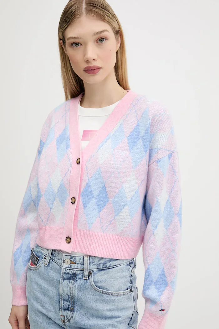 Tommy Jeans Жилетка дамска в синьо DW0DW21180