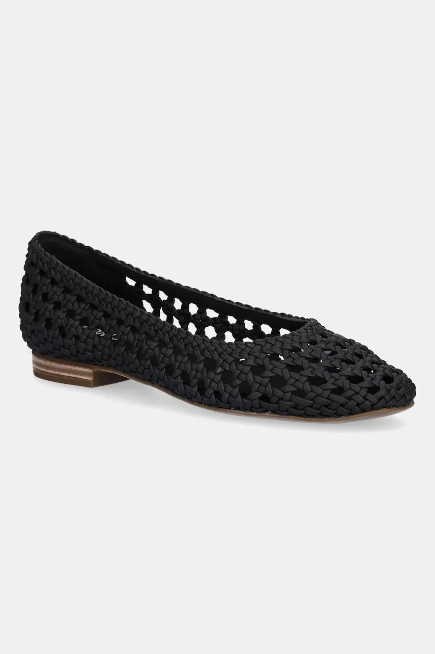TOMS Балеринки BLACK WOVEN BASKET