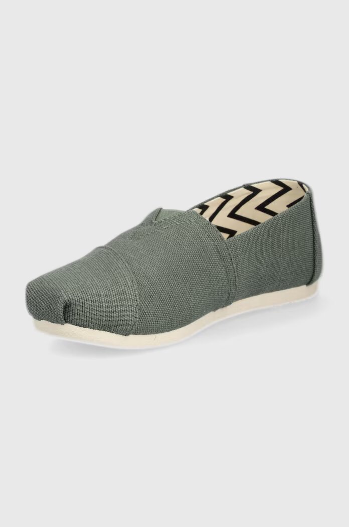 TOMS Еспадрили Alpargata в зелено