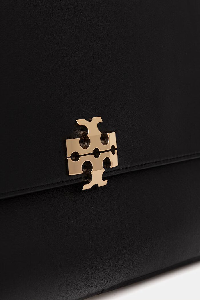 Tory Burch чанта дамска от кожа Charlie черна 180727
