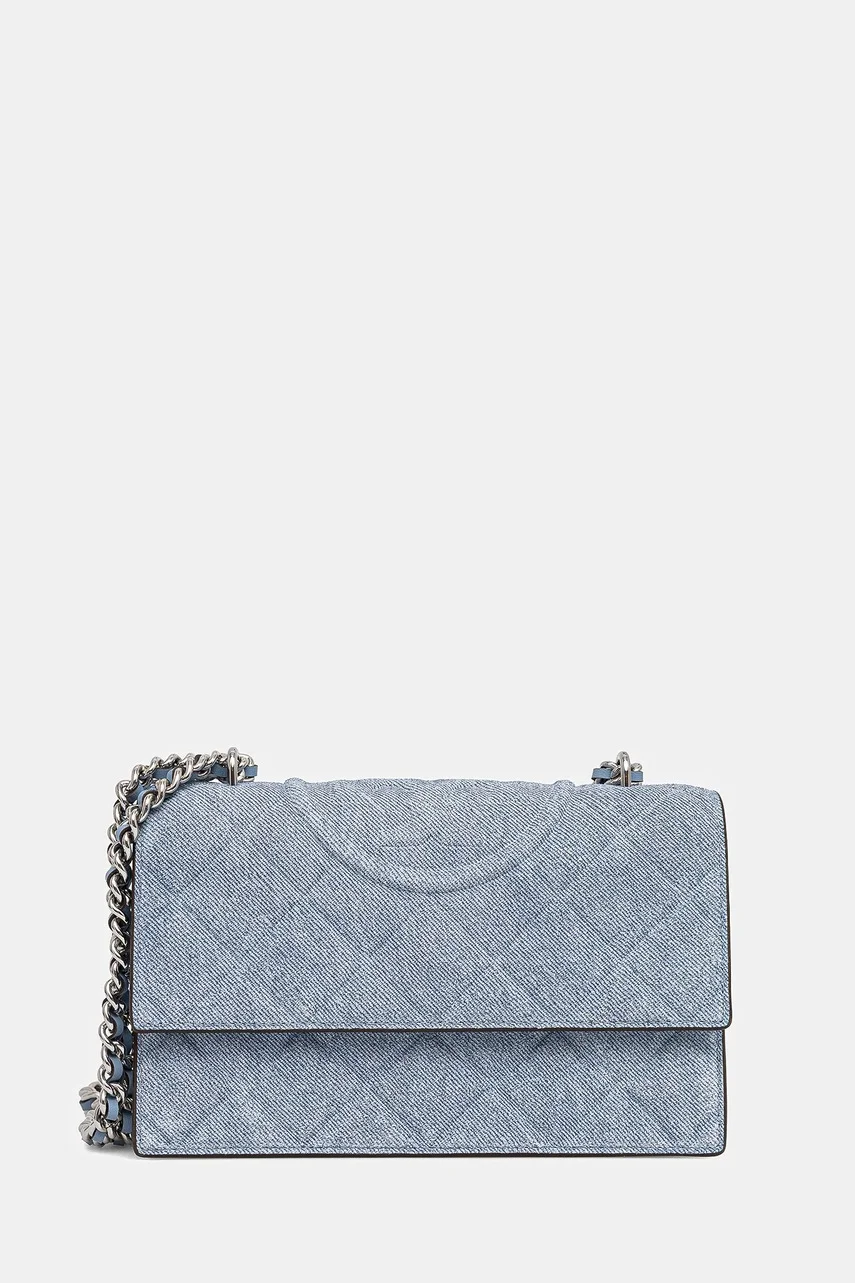 Tory Burch Чанта Fleming Denim Small