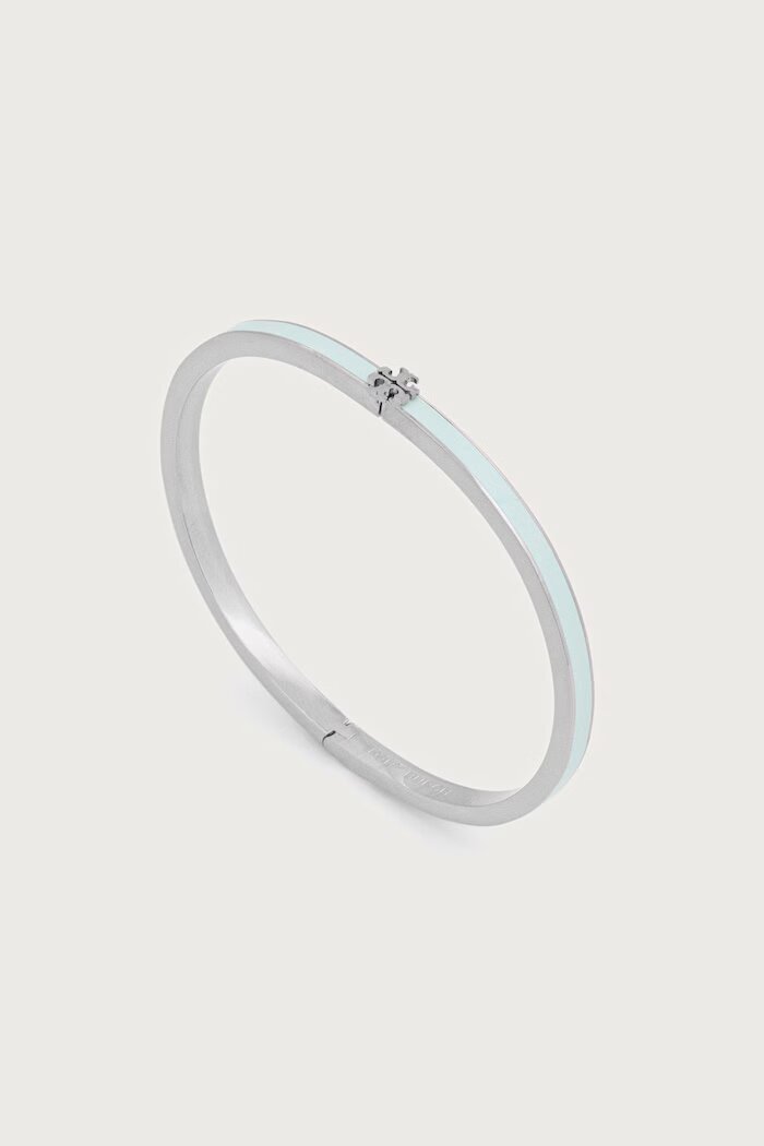 Tory Burch гривна дамска от месинг с емайл Thin Icon 152856