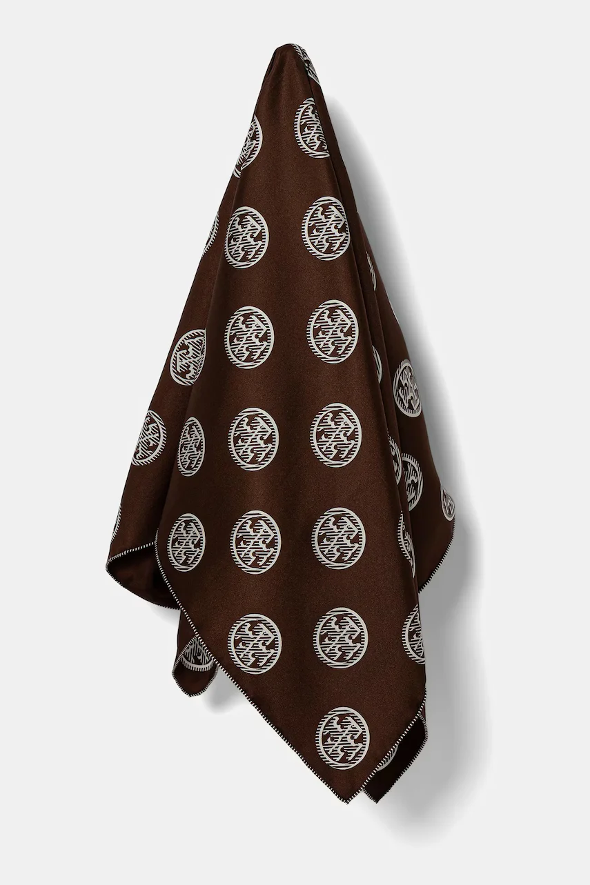 Tory Burch Копринен шал Medallion