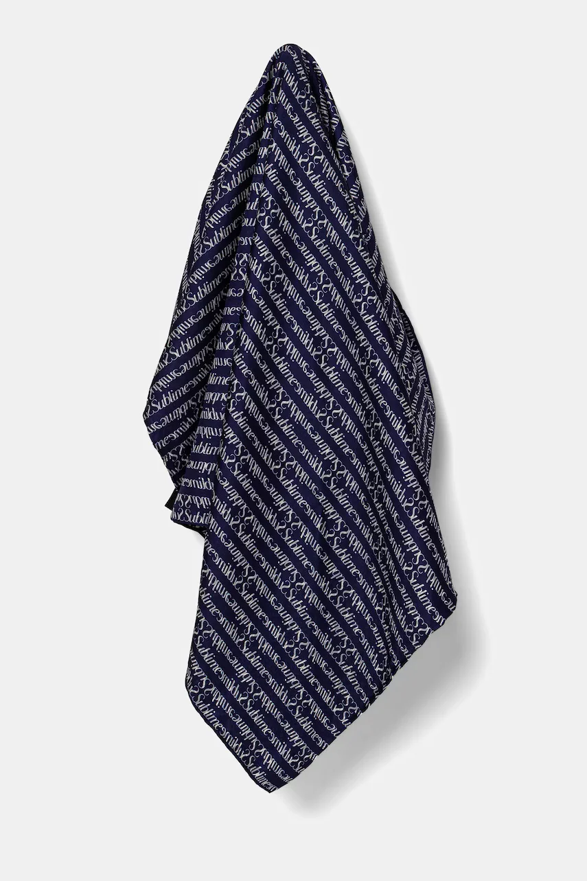 Tory Burch Копринен шал T Monogram