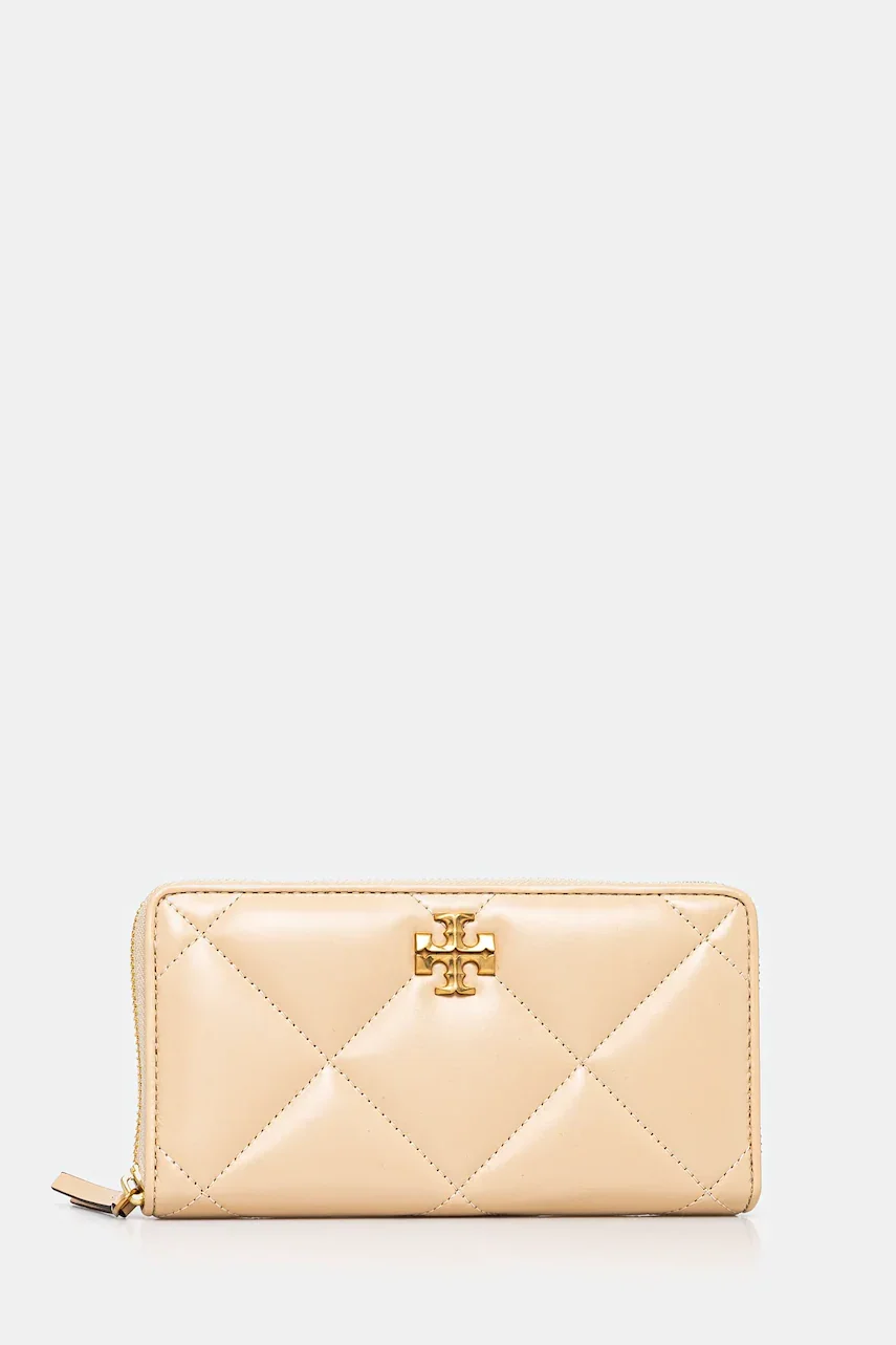 Tory Burch Кожен портфейл Kira Diamond Quilt
