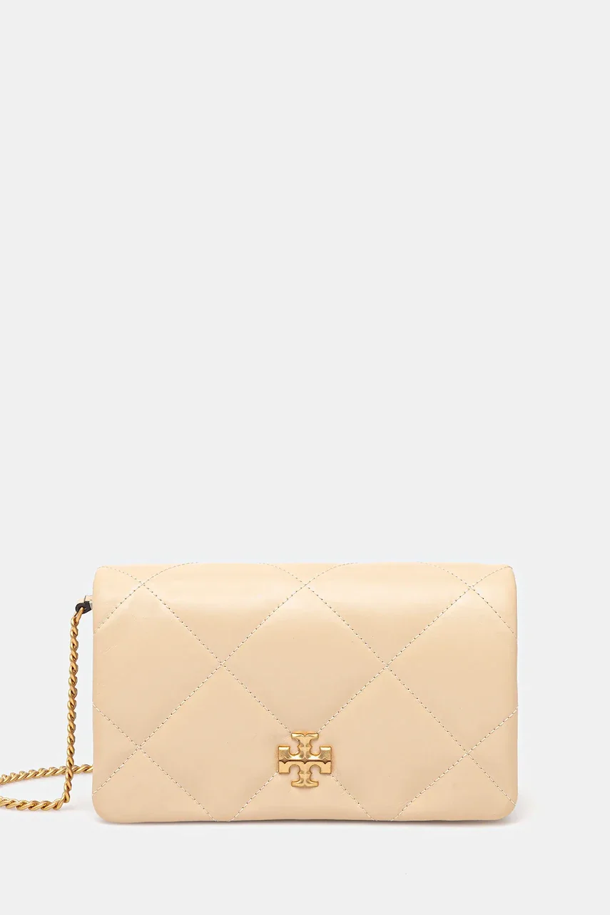 Tory Burch Кожена чанта Kira Diamond Quilt