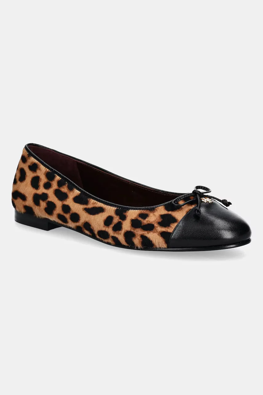 Tory Burch Кожени балеринки Cap-Toe Ballet