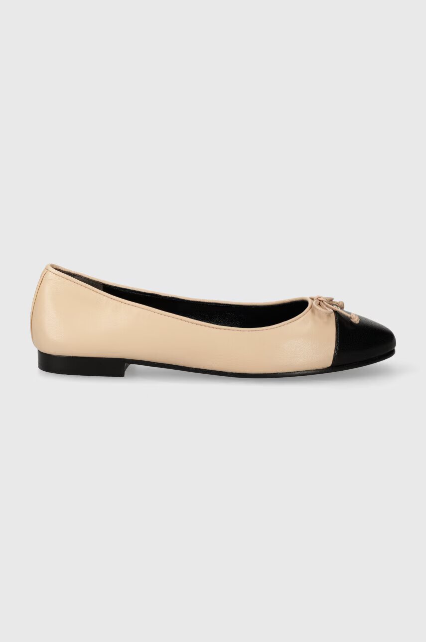 Tory Burch Кожени балеринки Cap-Toe Ballet