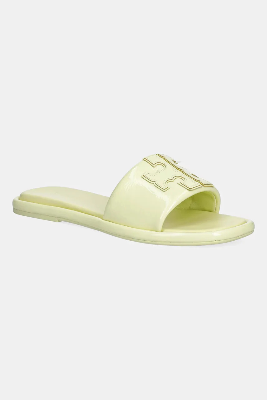 Tory Burch Кожени чехли Double T Sport Slide