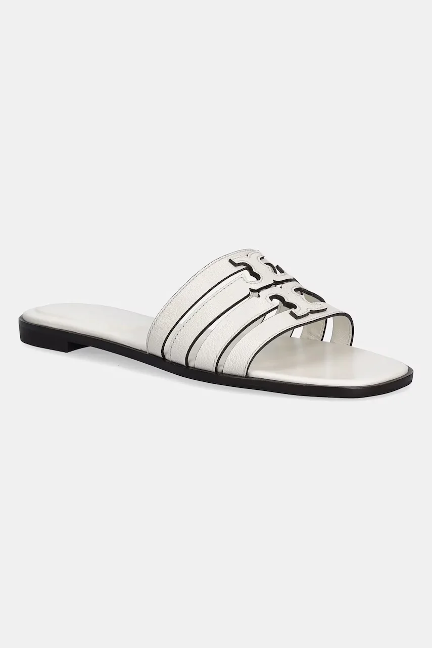 Tory Burch Кожени чехли Ines Cage Slide
