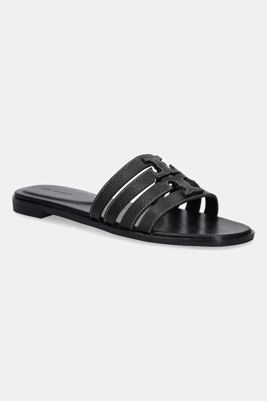 Tory Burch Кожени чехли Ines Cage Slide