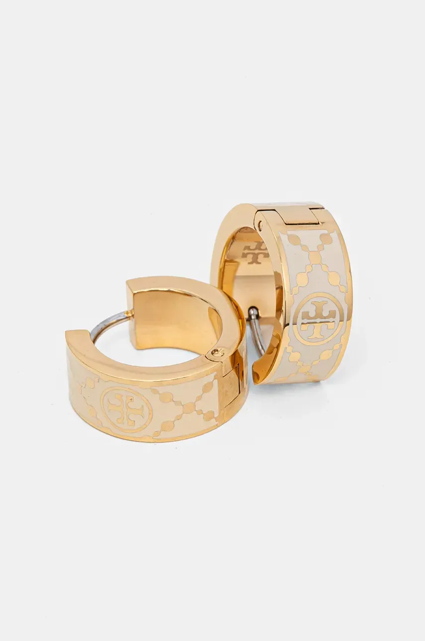Tory Burch Обици Small T Monogram