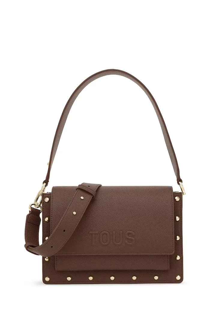 TOUS чанта crossbody дамска от имитация на кожа кафява 2002375243