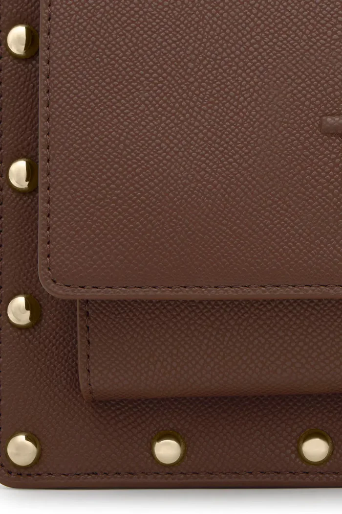 TOUS чанта crossbody дамска от имитация на кожа кафява 2002375243