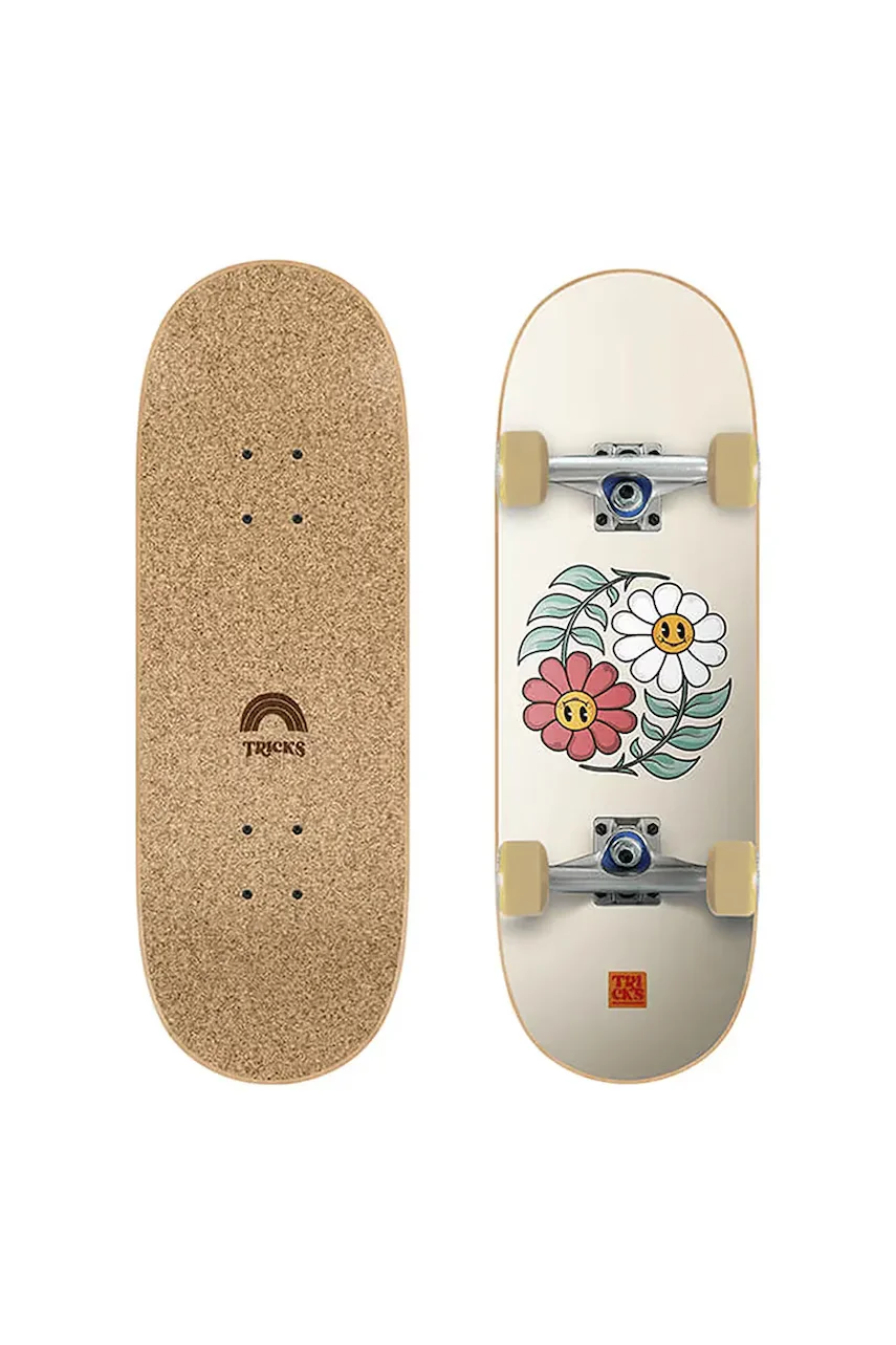 Tricks Детски скейтборд MINI Yin Yang Flowers 787" x 2421"