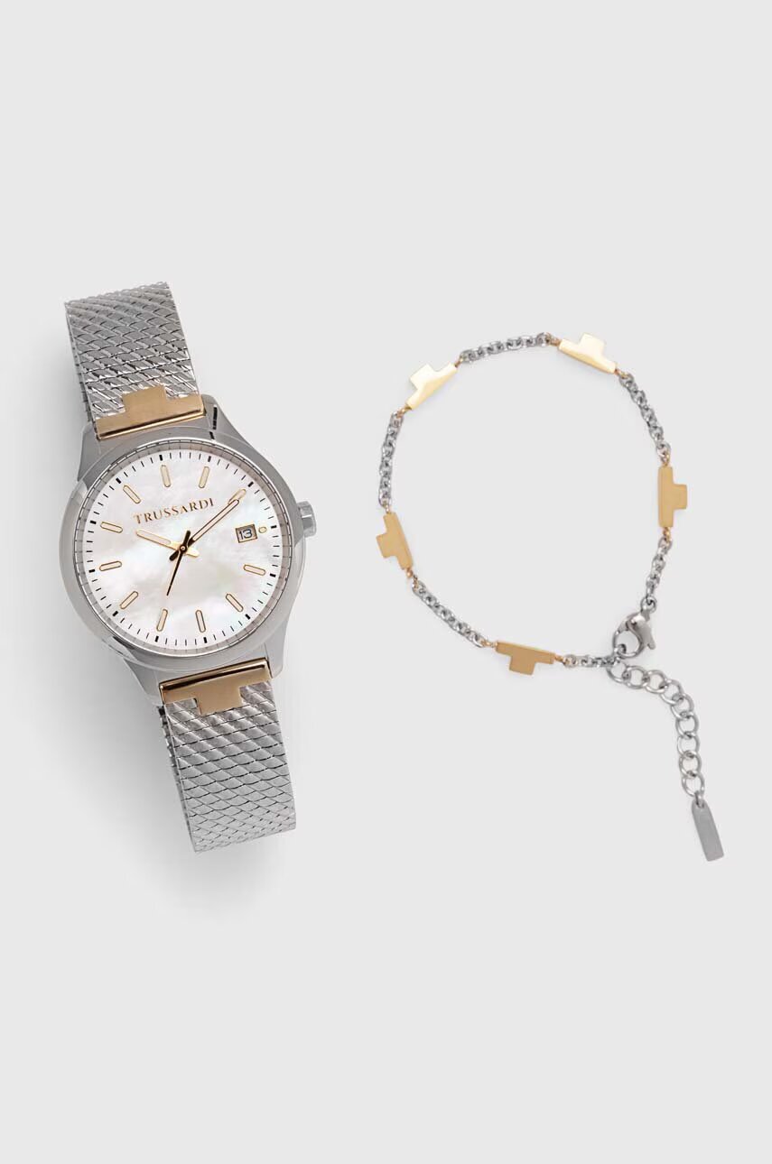 Trussardi Часовник и гривна
