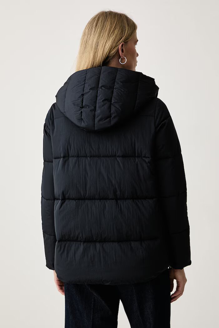 Trussardi капитонирано яке дамско черно F021A000505N