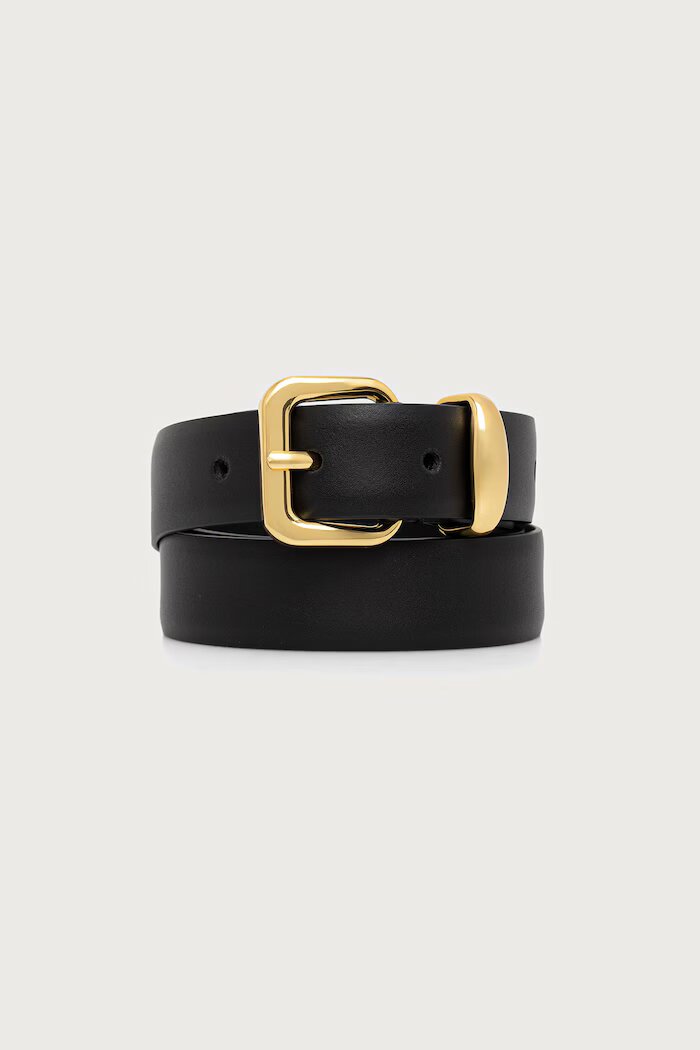 Trussardi колан дамски от кожа черен B315B000067N