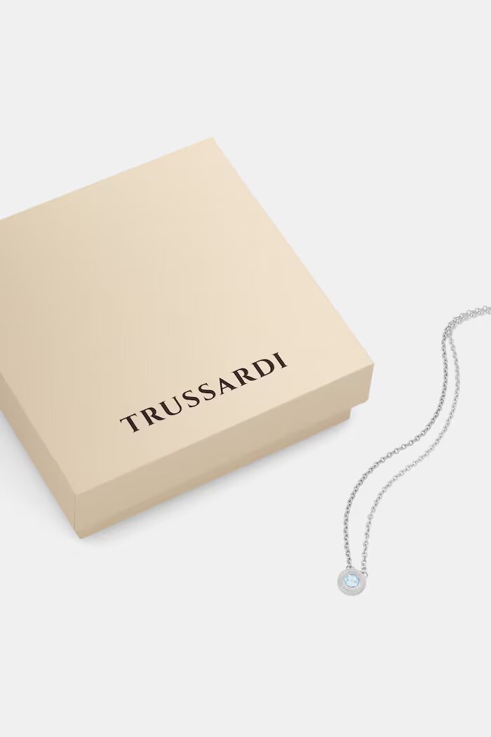 Trussardi колие дамско от неръждаема стомана T-LOGO TJAXC109