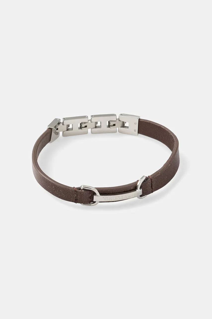 Trussardi Кожена гривна T-LEATHER