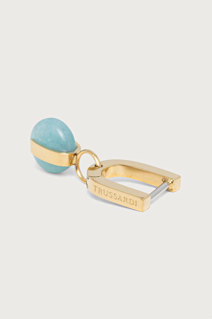 Trussardi обици дамски от неръждаема стомана с ахат TJAYF11