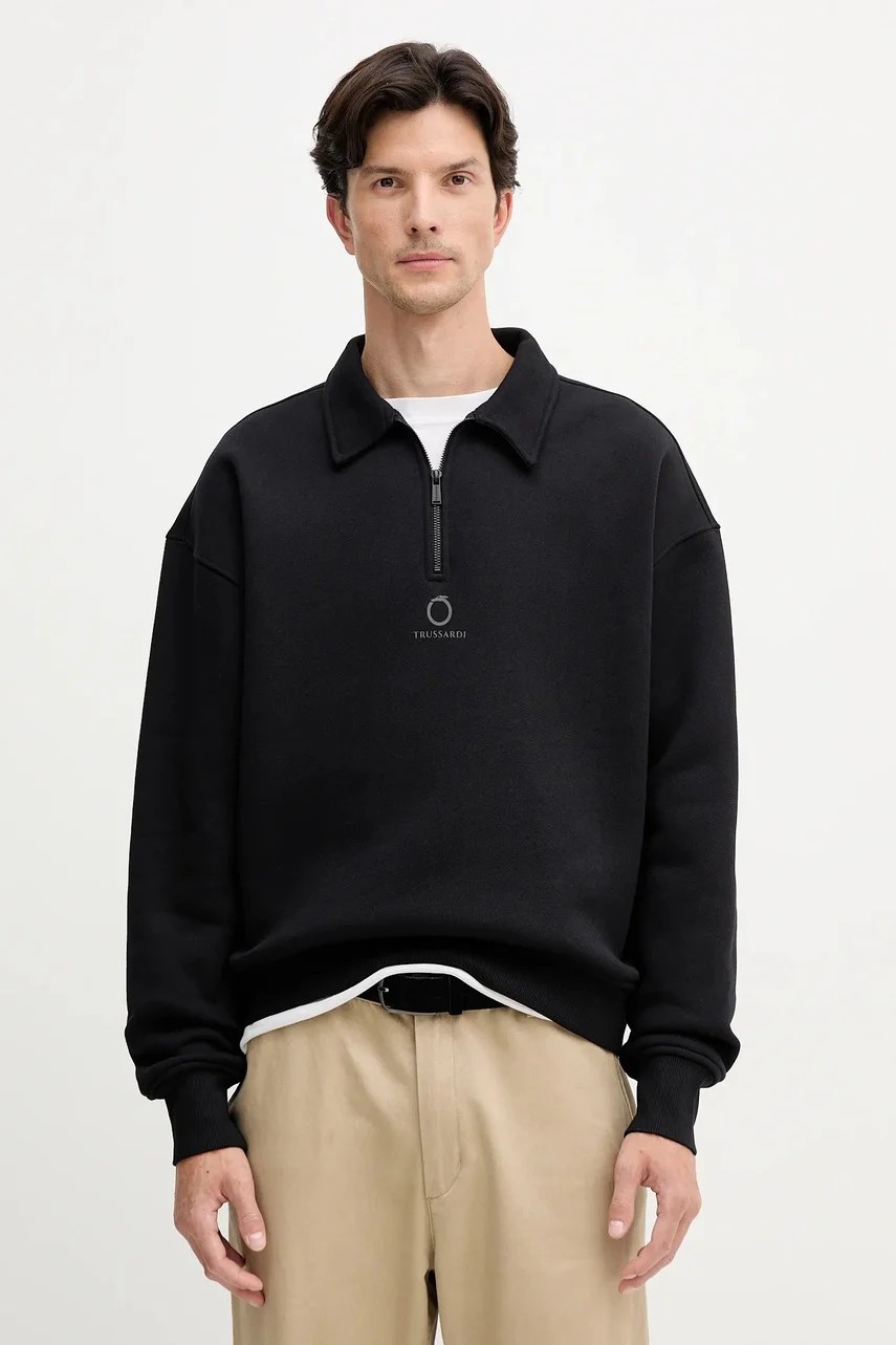 Trussardi Памучен суичър