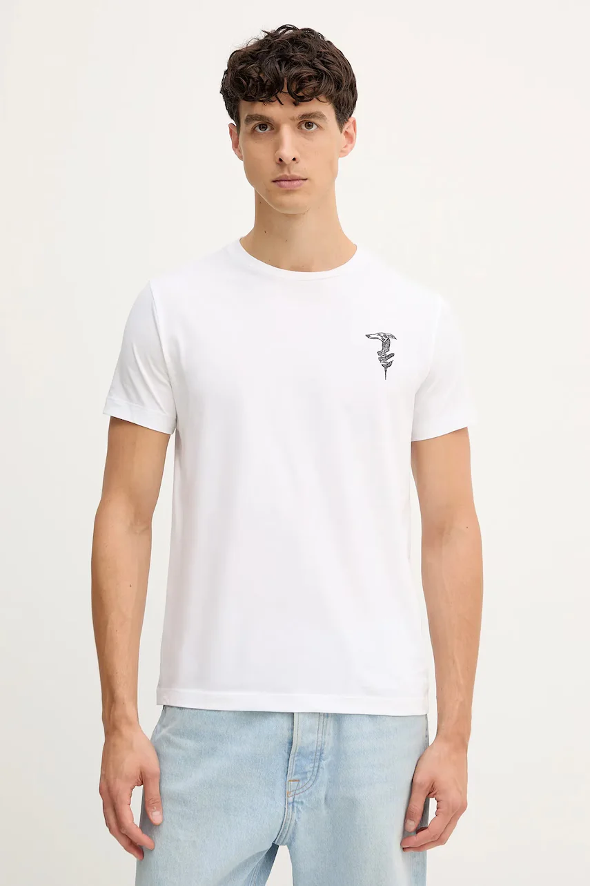 Trussardi Памучна тениска