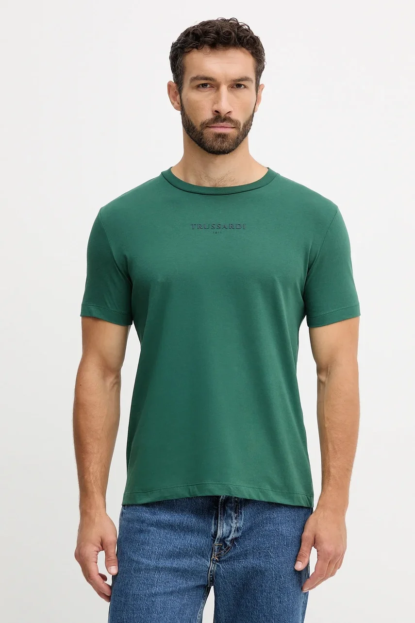 Trussardi Памучна тениска