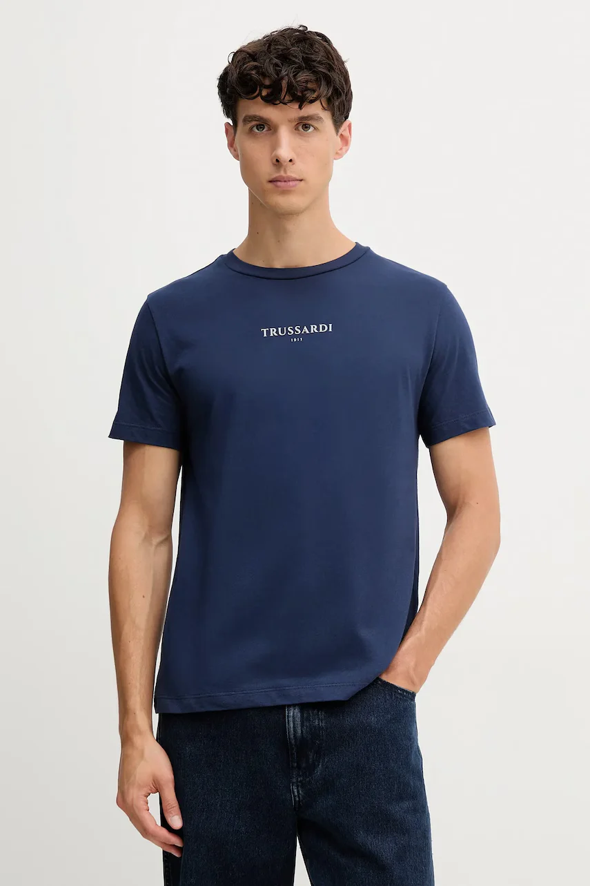 Trussardi Памучна тениска
