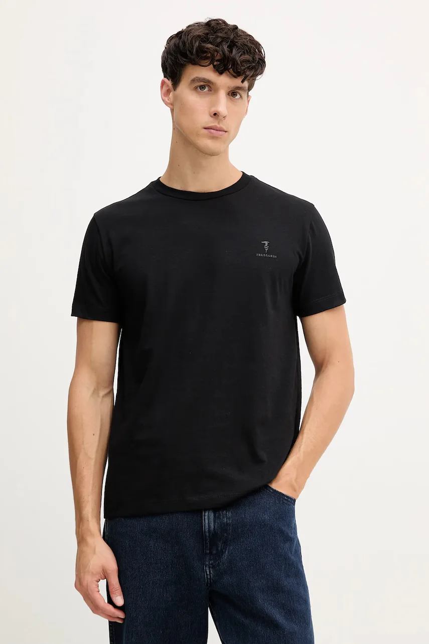 Trussardi Памучна тениска