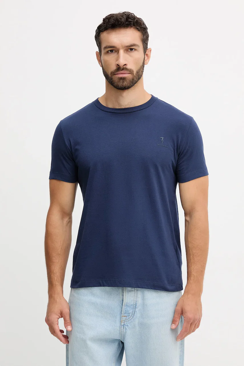 Trussardi Памучна тениска