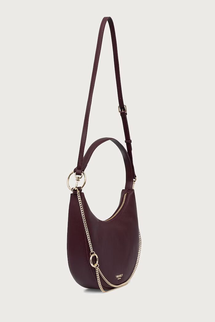 Twinset чанта crossbody дамска бордо 262TD8013