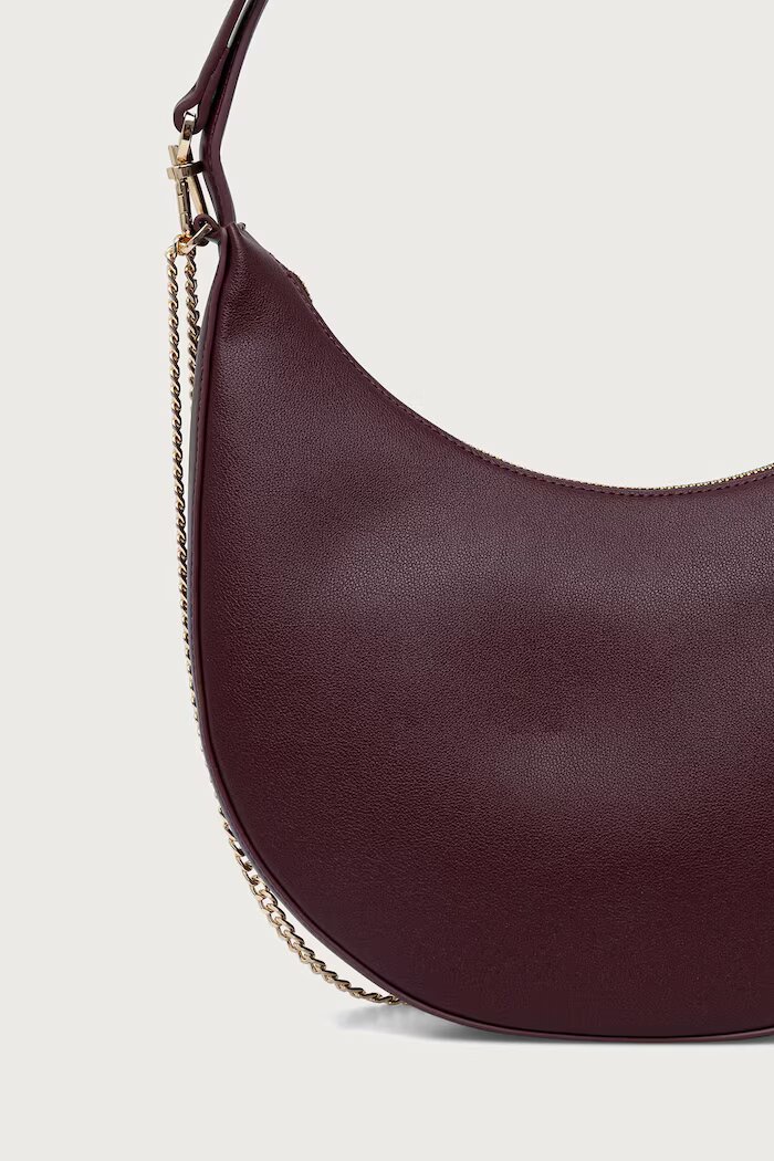 Twinset чанта crossbody дамска бордо 262TD8013