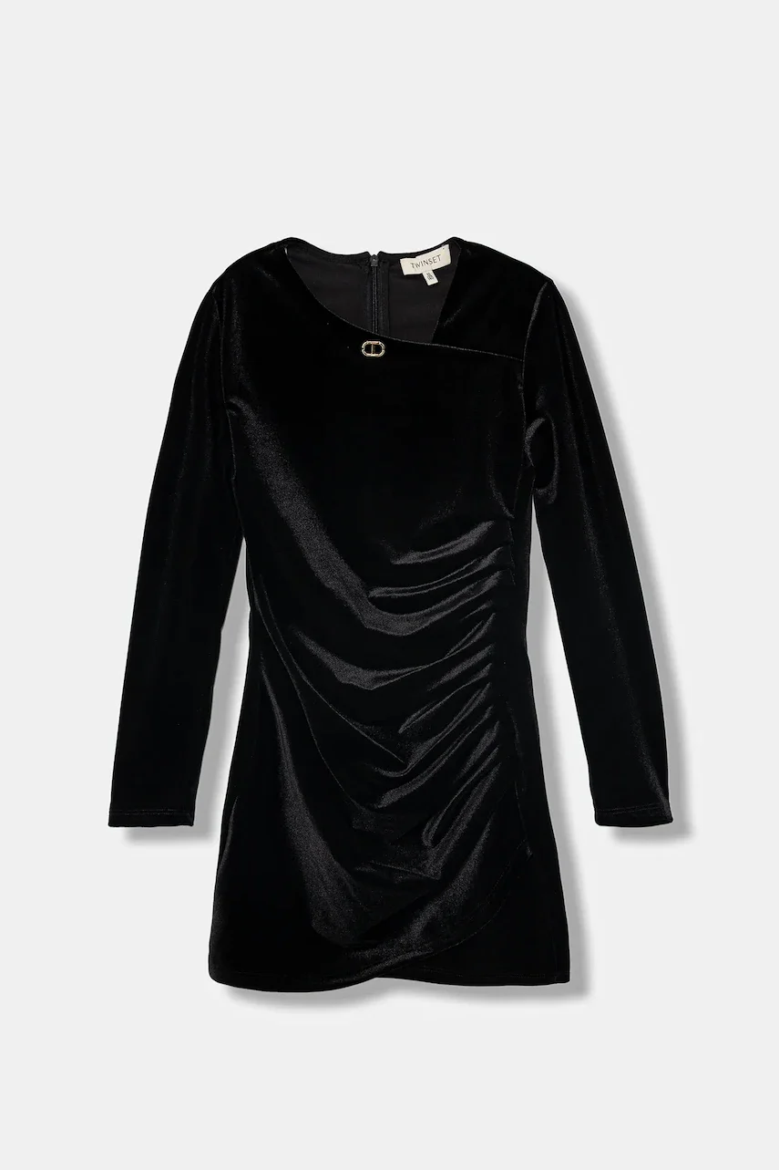 Twinset Детска кадифена рокля