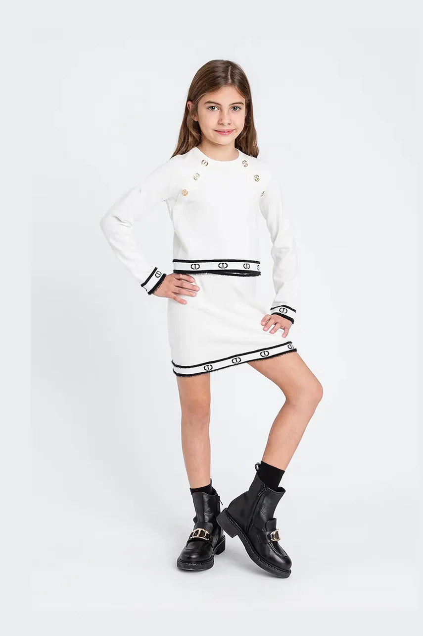 Twinset Детска пола с вълна