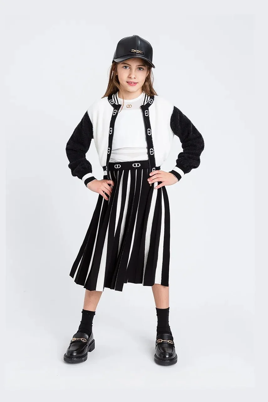 Twinset Детска жилетка с вълна