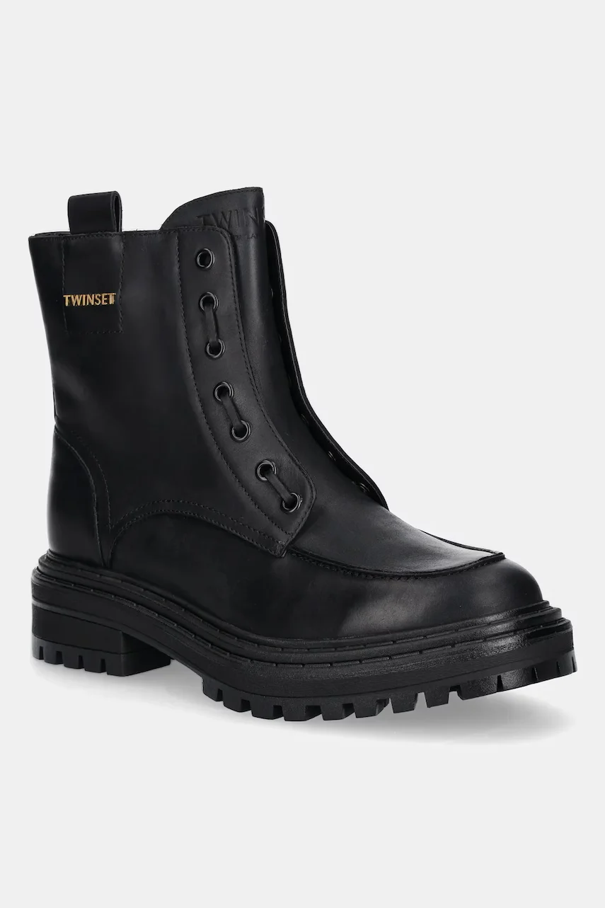 Twinset Кожени кубинки