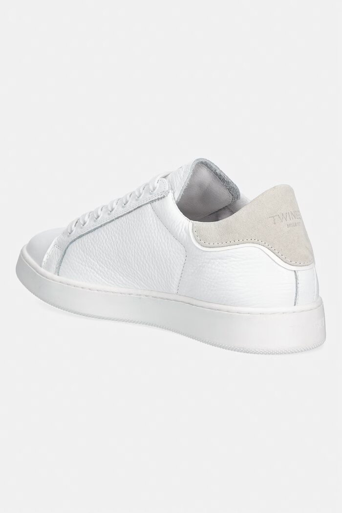 Twinset маратонки дамски от кожа бели 261TGT126