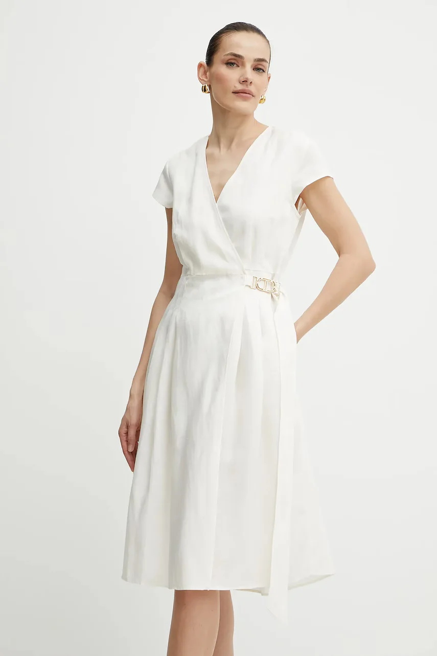 Twinset Рокля с лен