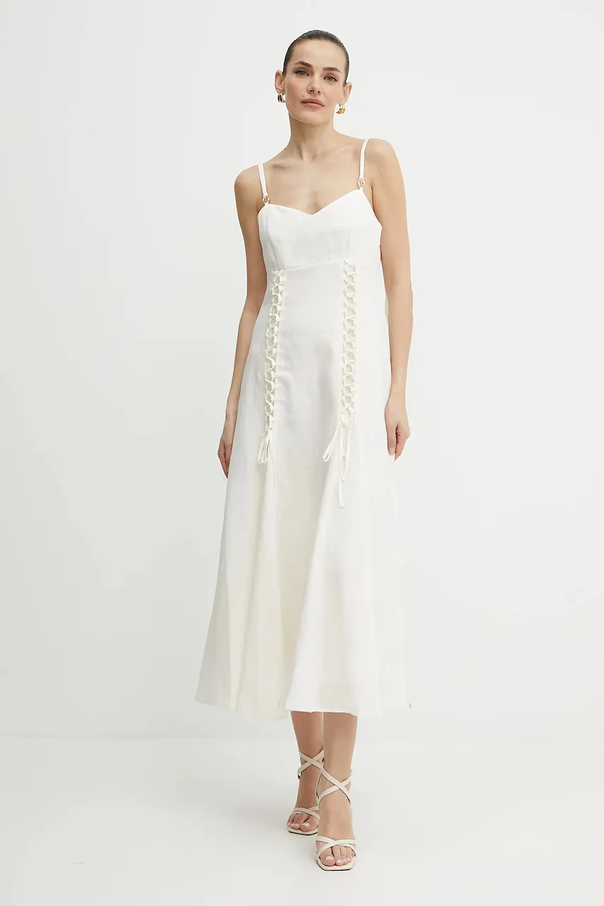 Twinset Рокля с лен
