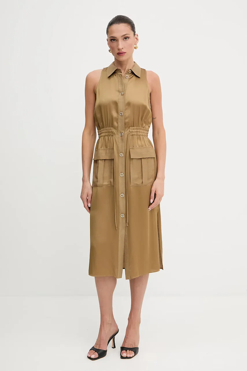 Twinset Рокля с лен