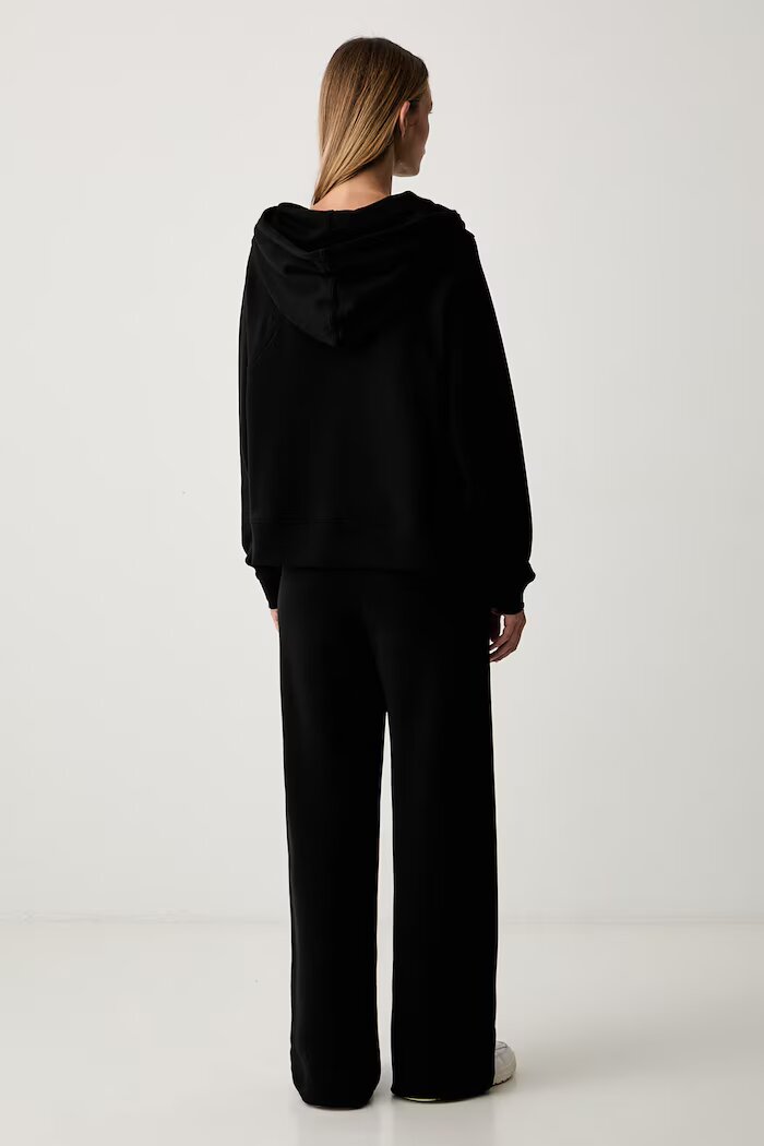 Twinset спортен комплект анцуг дамски от памук черен 262TP272B